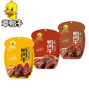 章鴨子鴨肉干102g 多種口味休閑食品