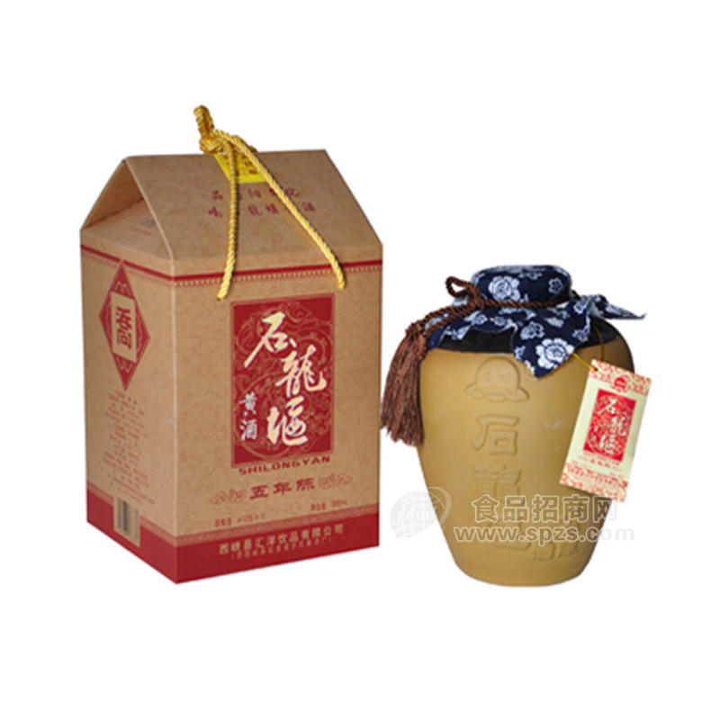 红小米五年陈酿 黄酒