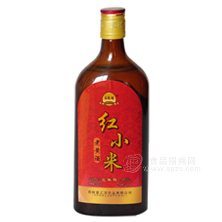 紅小米三年陳釀 黃酒