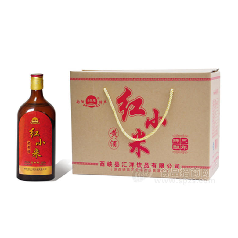 紅小米三年陳釀 黃酒