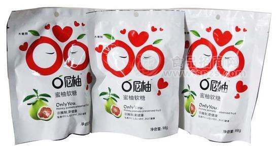 袋装蜜柚软糖（木糖醇）98克