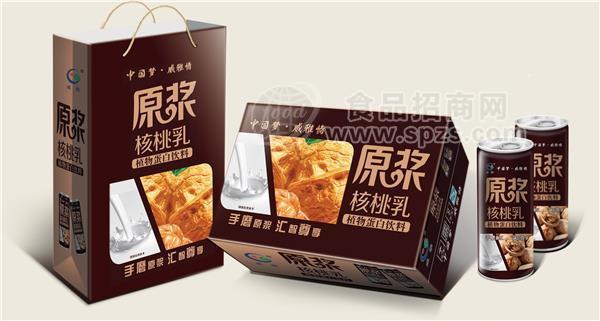 威雅植物蛋白饮料原浆核桃乳240mlx16罐