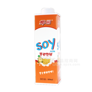 椰园豆奶饮料850ml