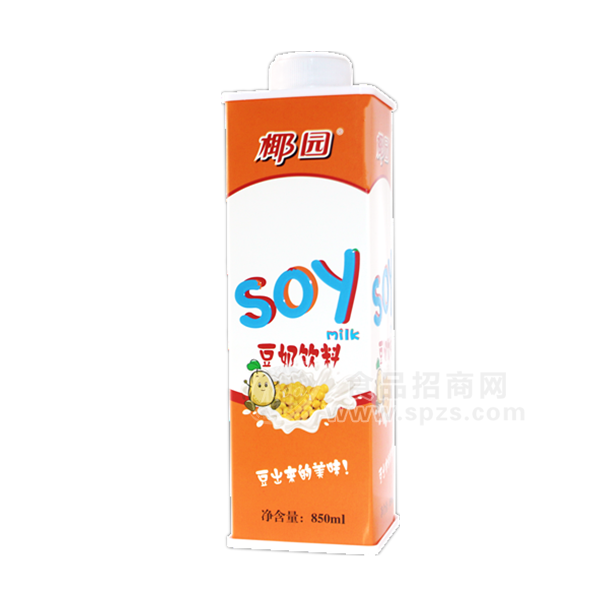 ·椰园豆奶饮料850ml 