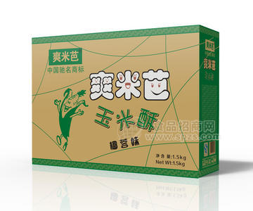 玉米酥（椰蓉味）牛皮紙