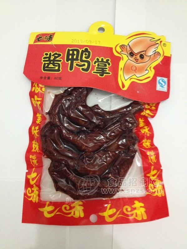七未酱鸭掌50克
