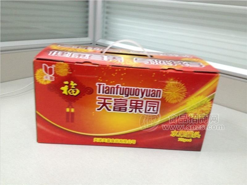 天富果园水果罐头710gx6