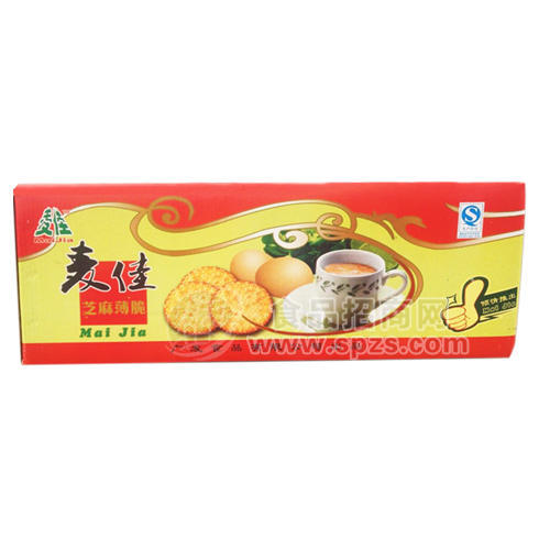 麦佳芝麻薄饼
