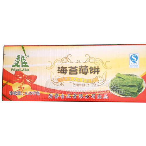 ·麦佳海苔薄饼 4.75kg 