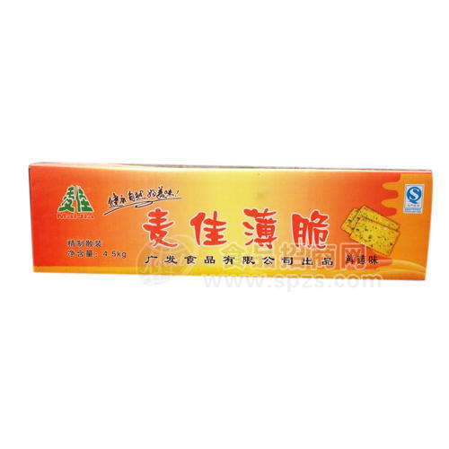 ·麦佳薄饼鲜葱味 4.5kg 