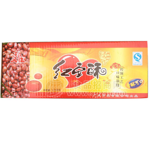 ·麦佳红豆酥饼干 4.75kg 