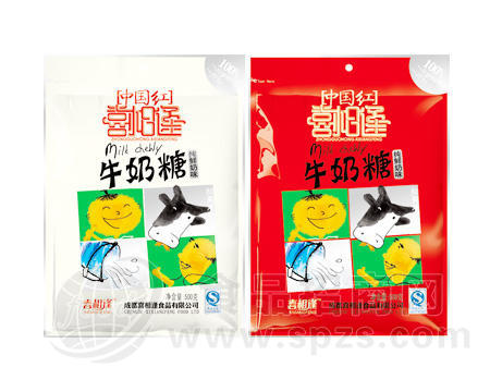 500g中国红纯牛奶