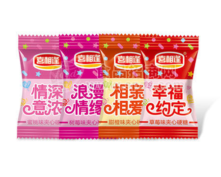 水果夹心硬糖