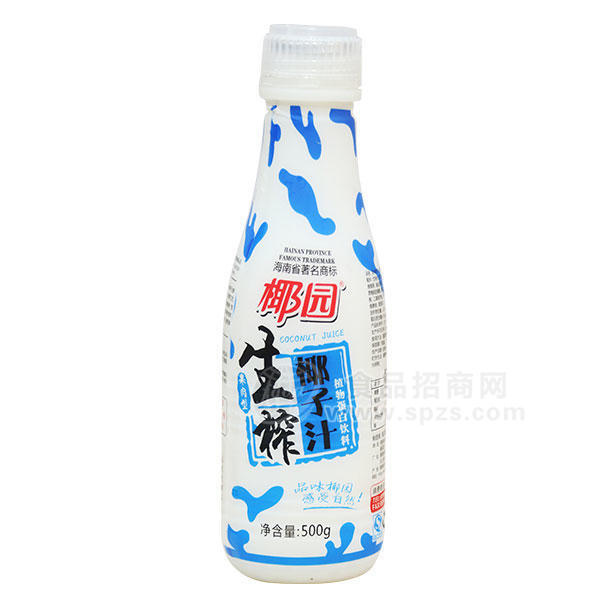 椰園 生榨椰子汁植物蛋白飲料500g