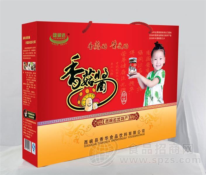 香菇酱210gX4瓶装礼盒