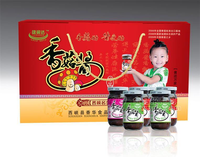 香菇酱210gX8瓶装礼盒