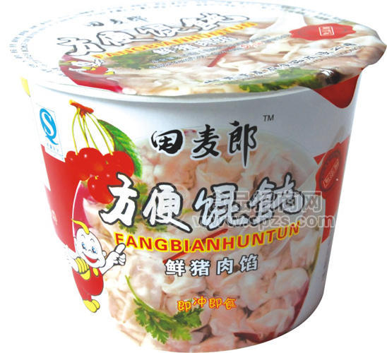 田麦郎方便馄饨（虾猪肉馅）