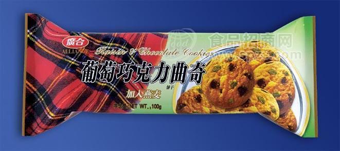 100g葡萄巧克力口味曲奇饼干
