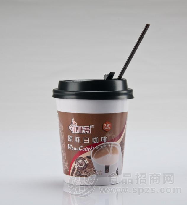 原味白咖啡杯装25g