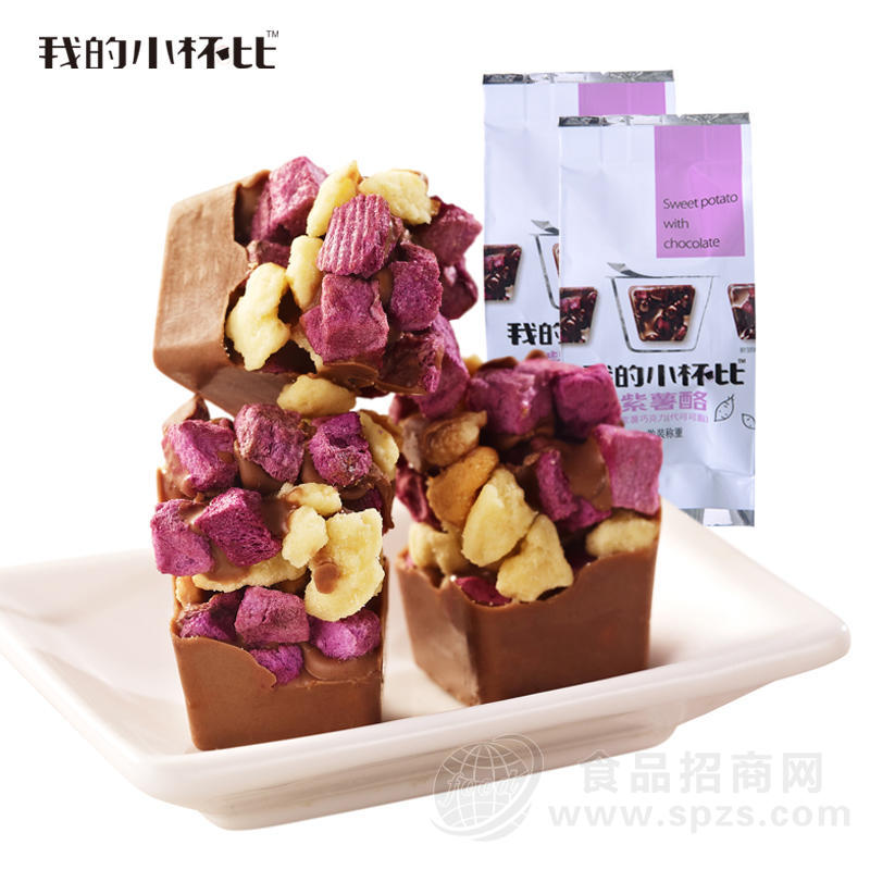 小店好货源 散称食品 我的小杯比散称巧克力紫薯酪全国招商代理