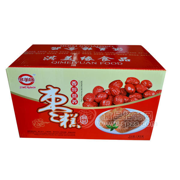 ·淇美缘 枣糕 糕点 礼品装 