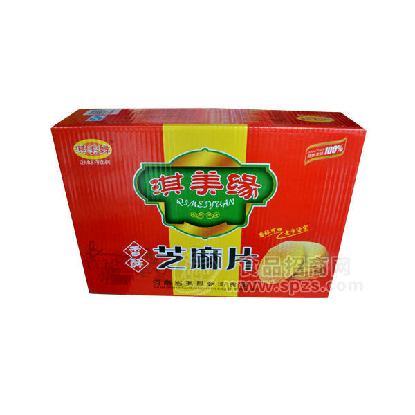 ·淇美缘 香酥芝麻片 糕点 礼品装 