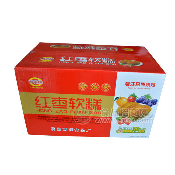 ·淇美缘  红枣蛋糕 糕点 礼品装 