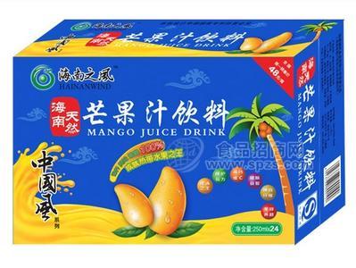 海南之风芒果汁饮料