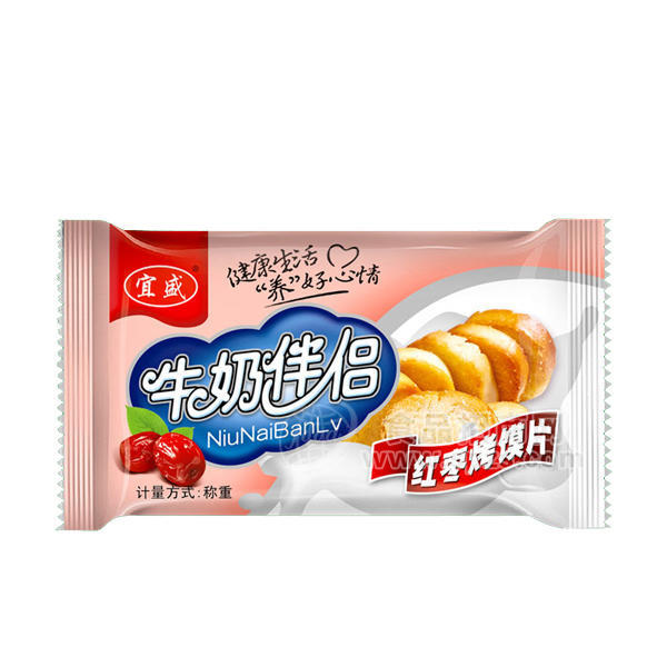 宜盛牛奶伴侶紅棗味烤饃片