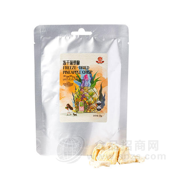 冻干菠萝脆 休闲食品25g