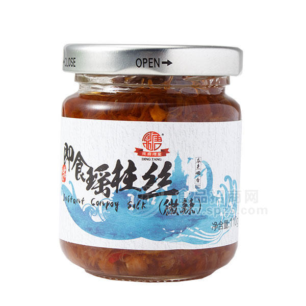 即食瑤柱絲微辣 休閑食品110g