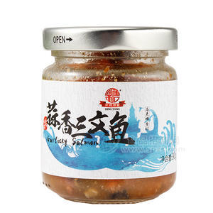 蒜香三文魚 休閑食品90g