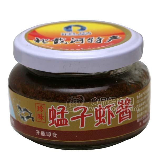 ·海味制酱-润岛 珍味蜢子虾酱100g 