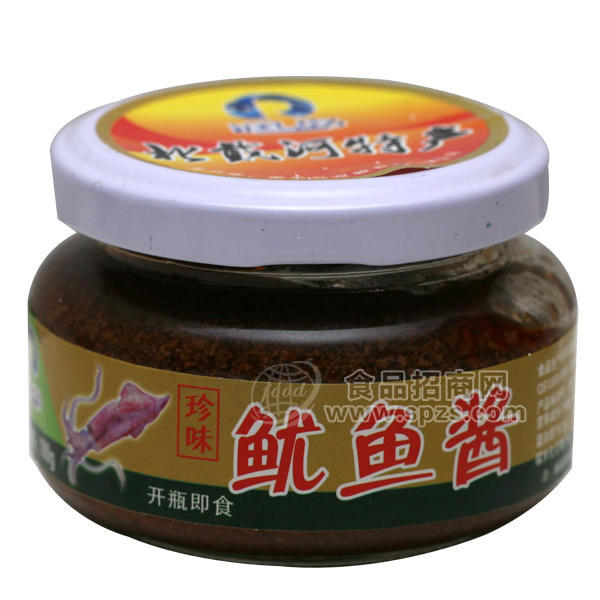·海味制酱-润岛珍味鱿鱼酱100g 