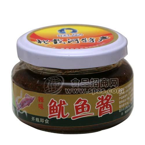 ·海味制酱-润岛辣味鱿鱼酱100g 