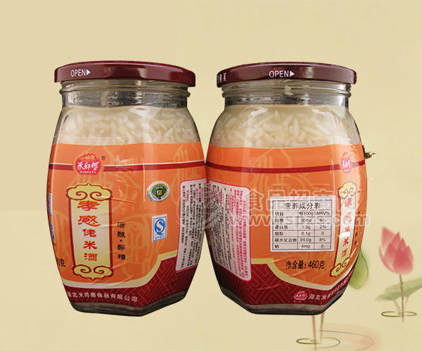 ·米师傅  孝感佬米酒460g 