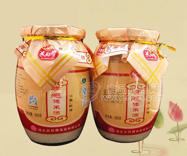 ·米师傅  孝感佬米酒900g 