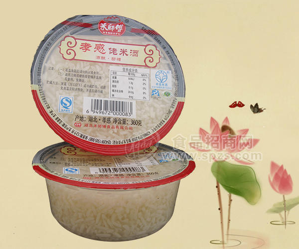 ·米师傅 孝感佬米酒360g 