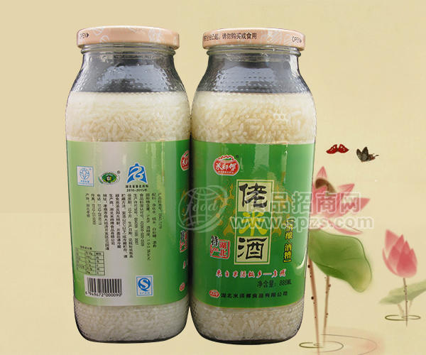 ·米师傅 孝感佬米酒888g 