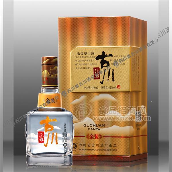 古川淡雅系列金装淡雅42度白酒