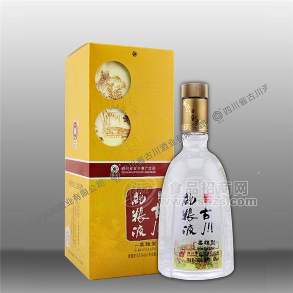 古川纯粮液柔雅型42度白酒
