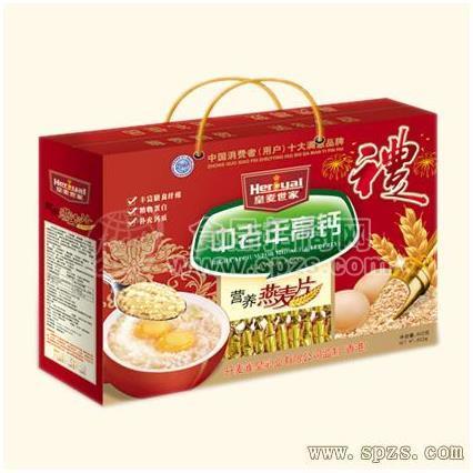 602克中老年高鈣營養(yǎng)燕麥片禮盒食品