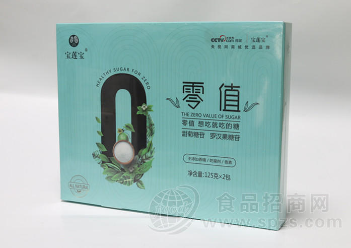 宝莲宝零值糖 125g×2包