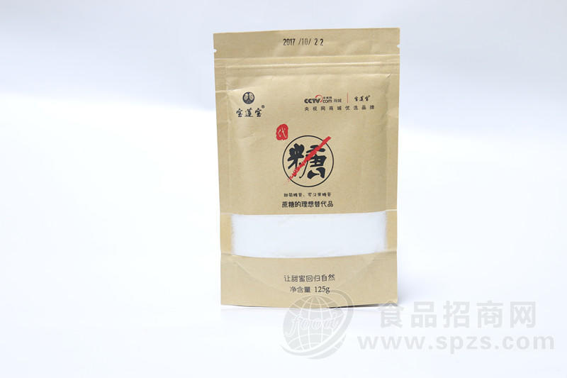 宝莲宝代糖125g  蔗糖的替代品