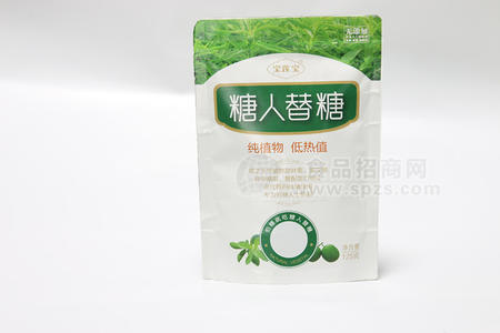 寶蓮寶糖人替糖 125g 純植物 低熱值糖