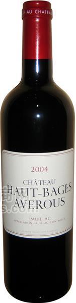 靓茨伯庄园副牌干红葡萄酒 2004