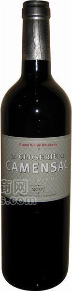 佳文萨庄园副牌干红葡萄酒 2007