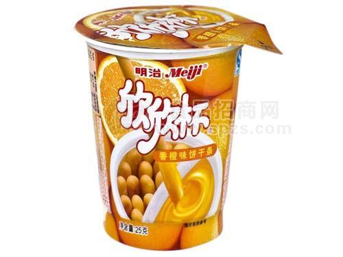 香橙味饼干条25克