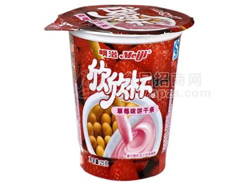 草莓味饼干条25克
