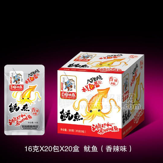 鱿鱼香辣味16克